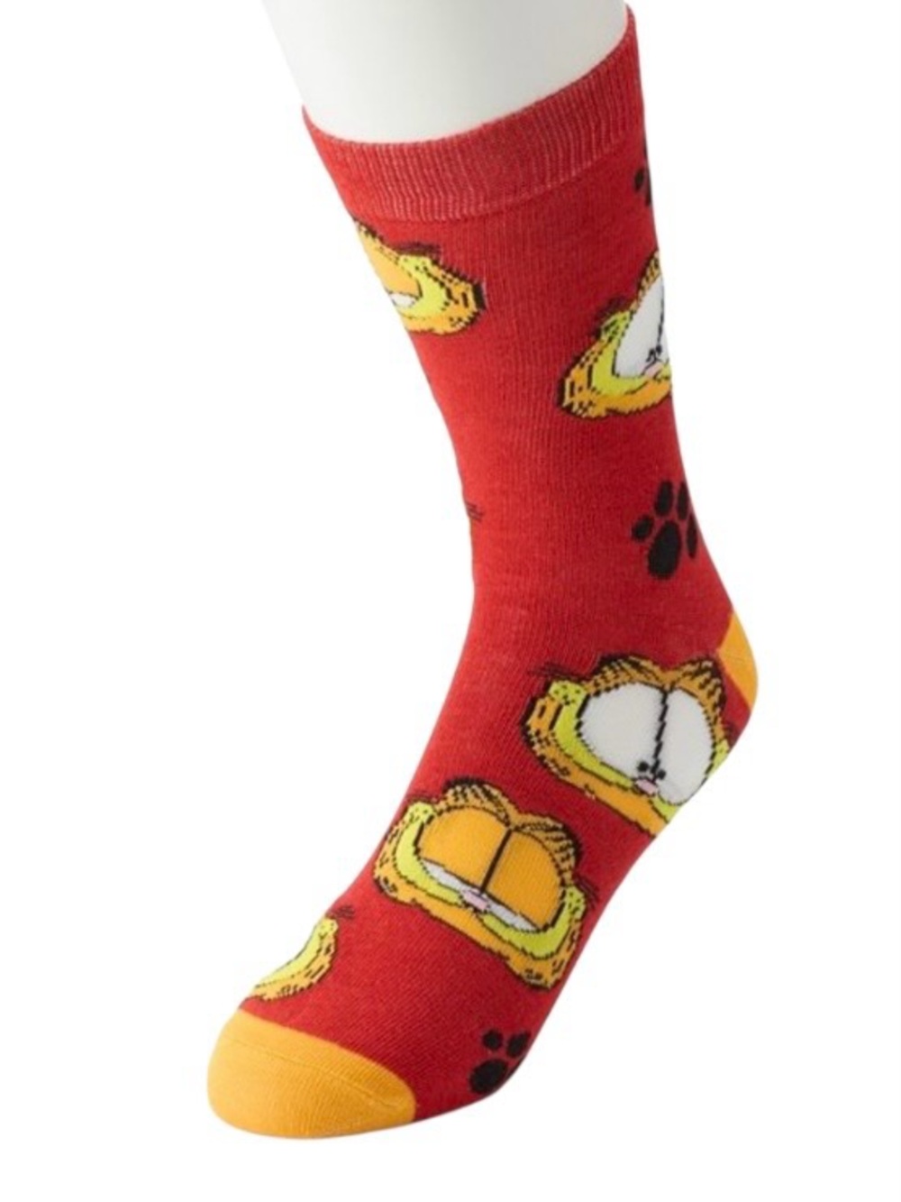 Bioworld Nickelodeon’s “Garfield” Crew Socks (NWT) (Shoe Size: 6-12)